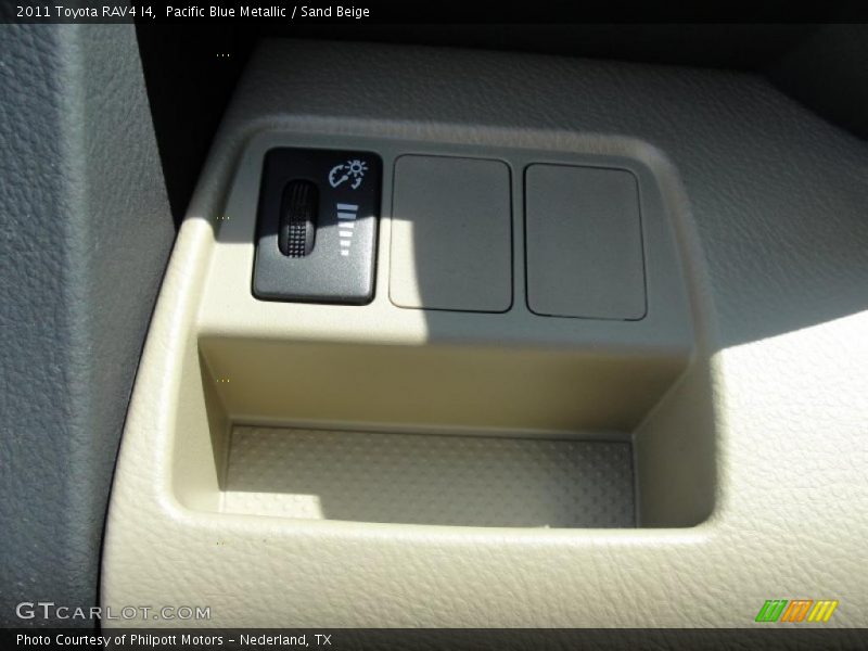 Pacific Blue Metallic / Sand Beige 2011 Toyota RAV4 I4
