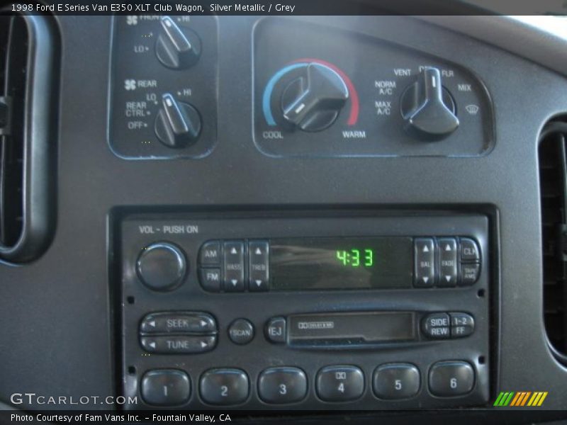 Controls of 1998 E Series Van E350 XLT Club Wagon