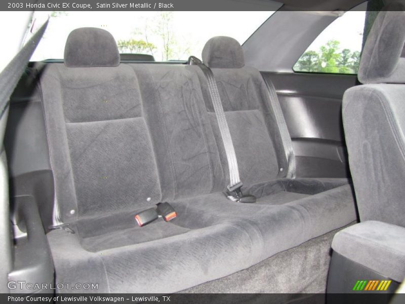  2003 Civic EX Coupe Black Interior