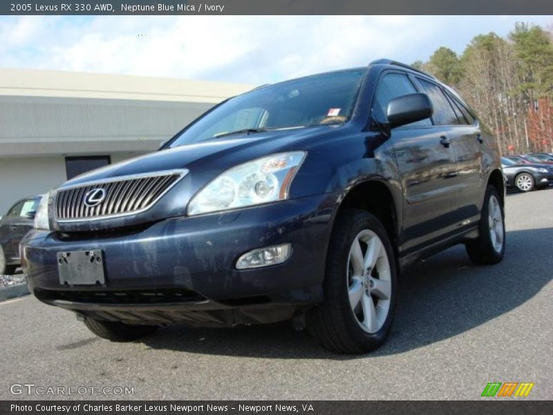 Neptune Blue Mica / Ivory 2005 Lexus RX 330 AWD