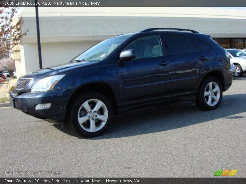 Neptune Blue Mica / Ivory 2005 Lexus RX 330 AWD