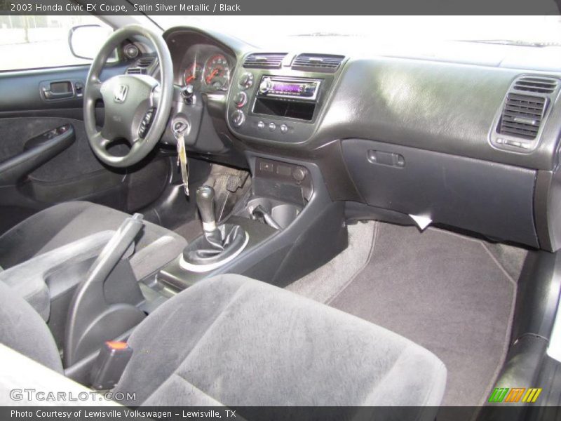 Dashboard of 2003 Civic EX Coupe