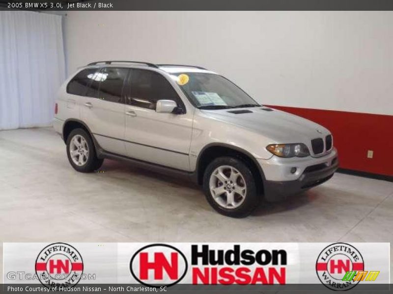 Jet Black / Black 2005 BMW X5 3.0i