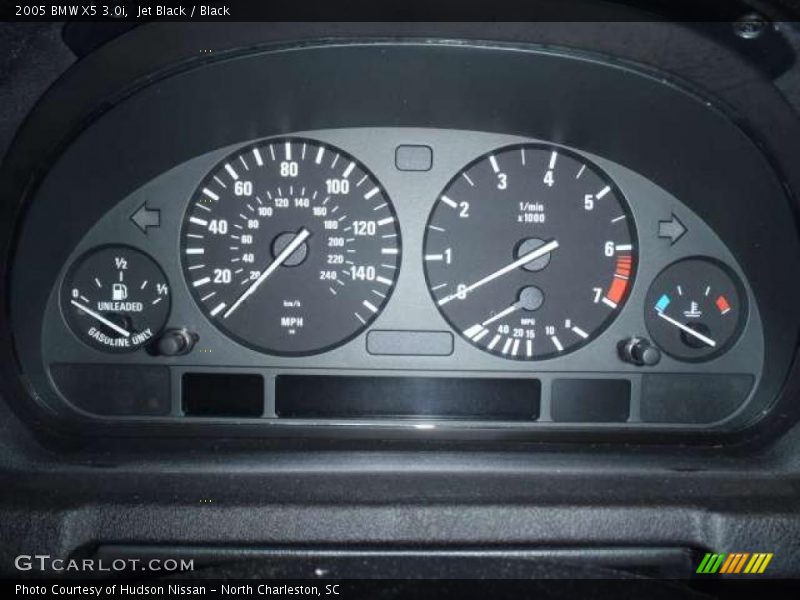 Jet Black / Black 2005 BMW X5 3.0i