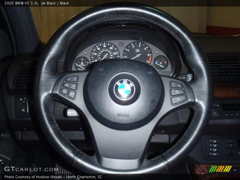 Jet Black / Black 2005 BMW X5 3.0i
