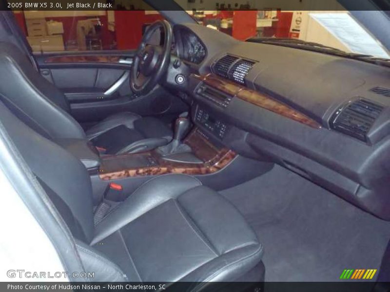 Jet Black / Black 2005 BMW X5 3.0i