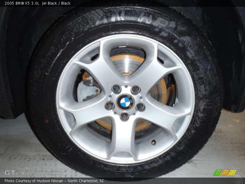 Jet Black / Black 2005 BMW X5 3.0i