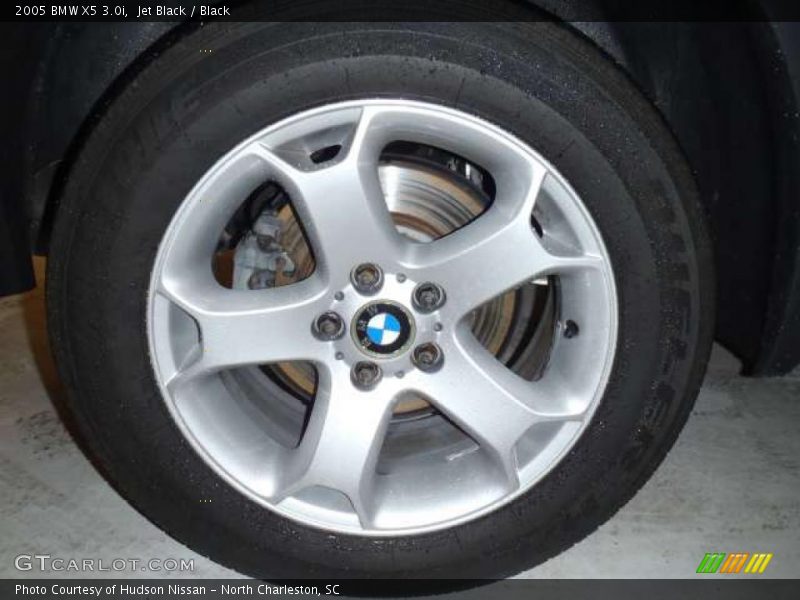 Jet Black / Black 2005 BMW X5 3.0i