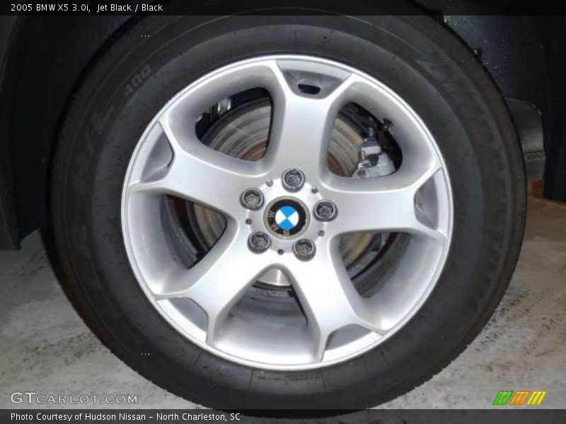 Jet Black / Black 2005 BMW X5 3.0i