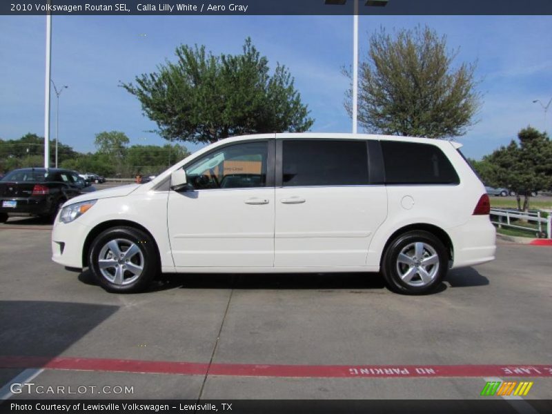 Calla Lilly White / Aero Gray 2010 Volkswagen Routan SEL