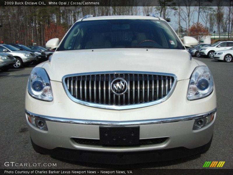 White Opal / Cocoa/Cashmere 2009 Buick Enclave CXL
