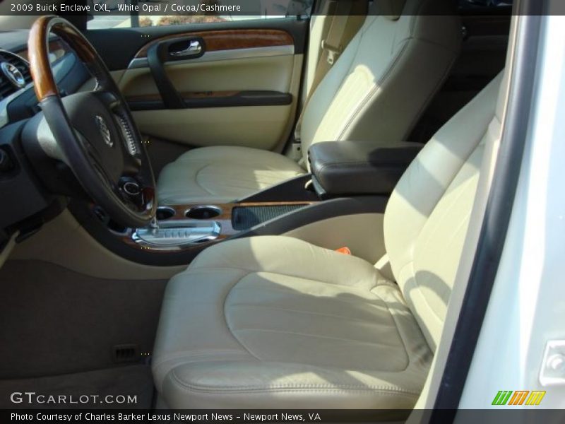 White Opal / Cocoa/Cashmere 2009 Buick Enclave CXL