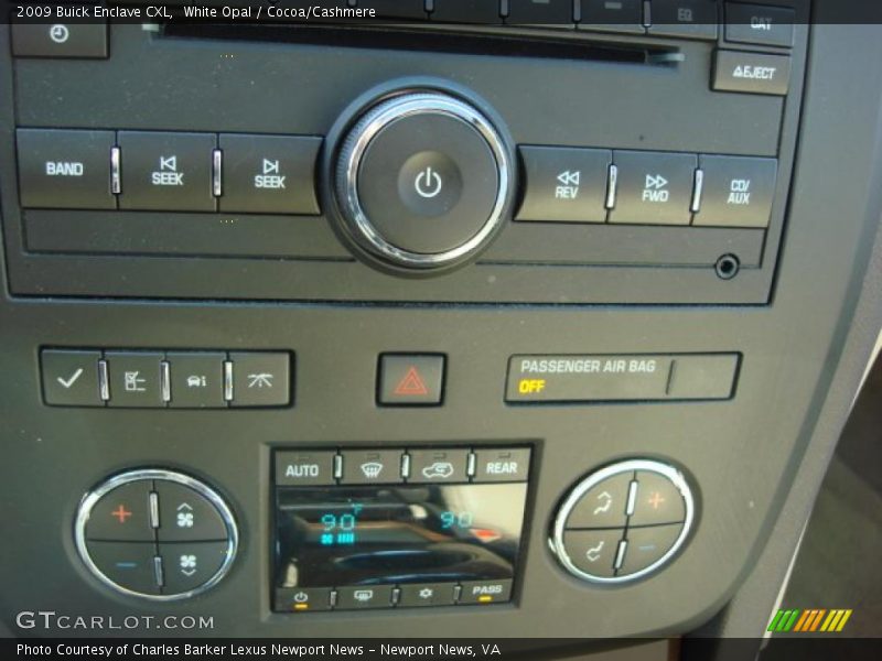 White Opal / Cocoa/Cashmere 2009 Buick Enclave CXL