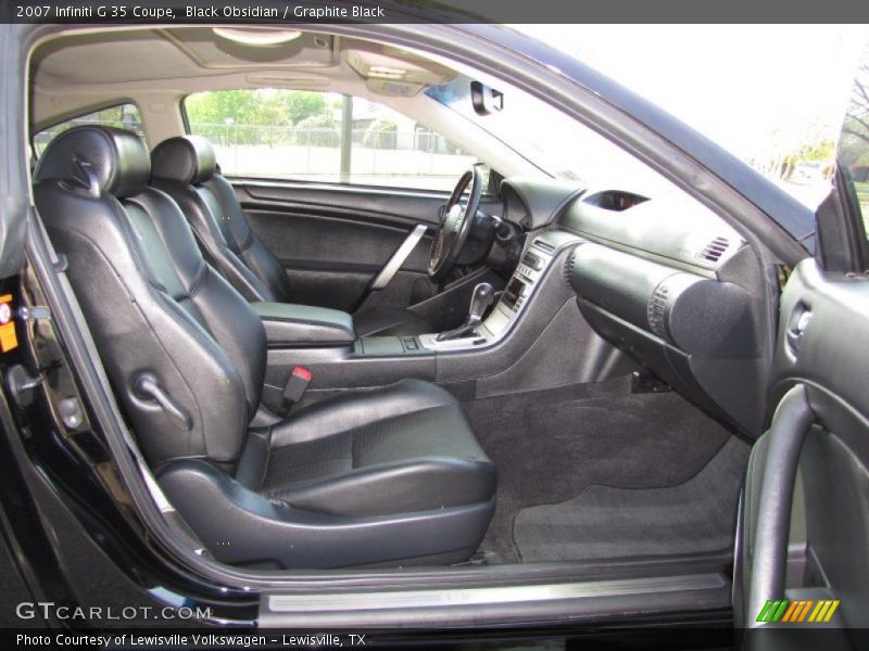 Black Obsidian / Graphite Black 2007 Infiniti G 35 Coupe