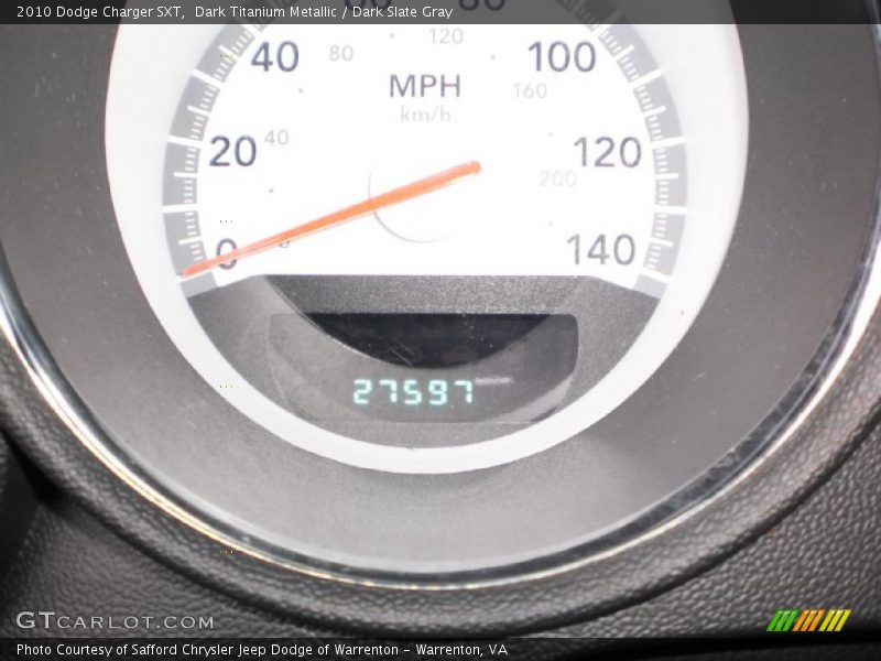 Dark Titanium Metallic / Dark Slate Gray 2010 Dodge Charger SXT