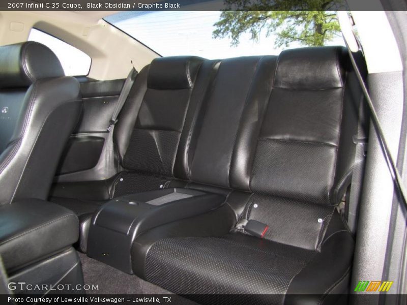 Black Obsidian / Graphite Black 2007 Infiniti G 35 Coupe