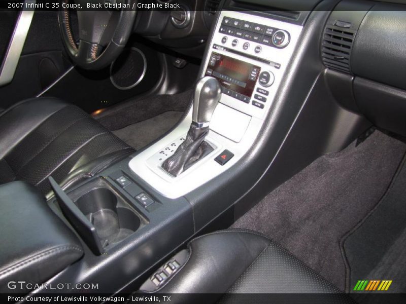 Black Obsidian / Graphite Black 2007 Infiniti G 35 Coupe