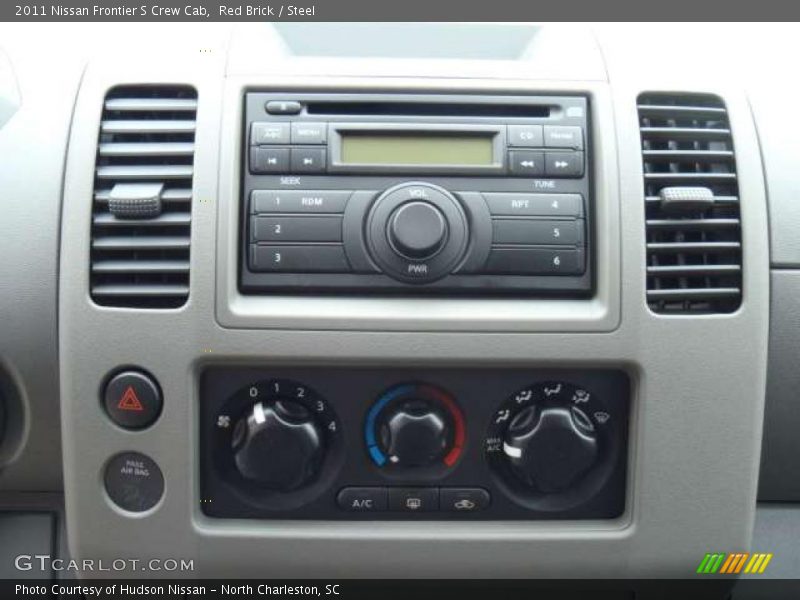 Red Brick / Steel 2011 Nissan Frontier S Crew Cab
