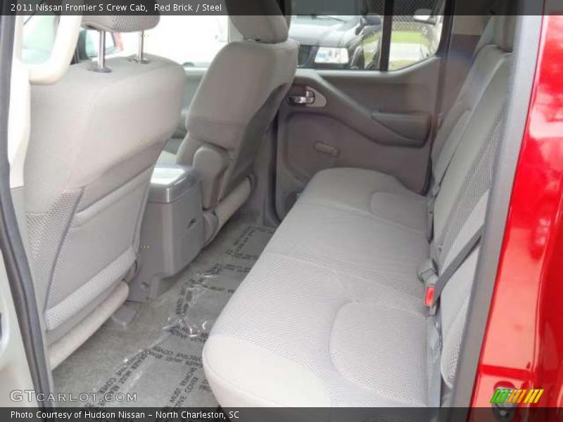 Red Brick / Steel 2011 Nissan Frontier S Crew Cab