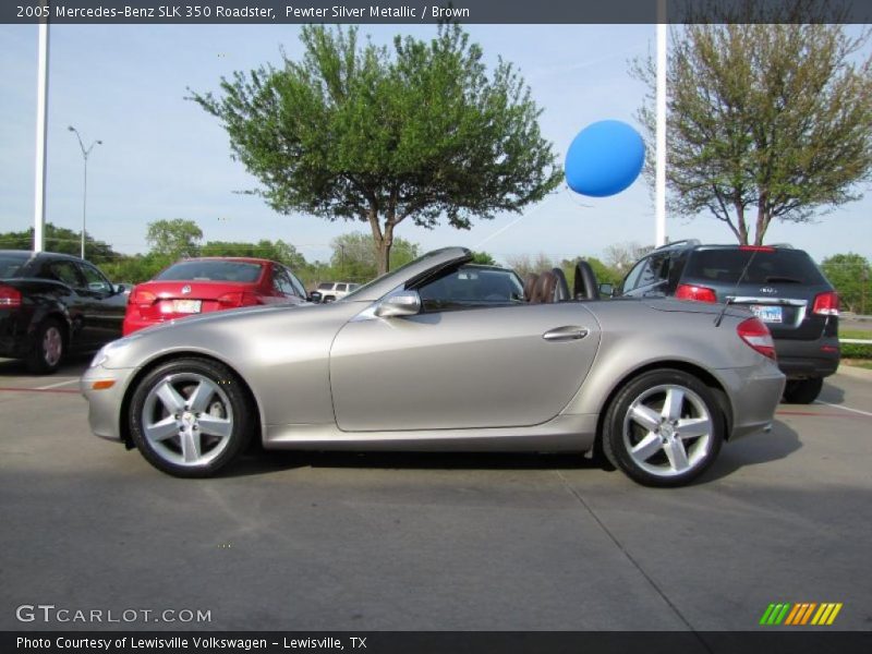  2005 SLK 350 Roadster Pewter Silver Metallic