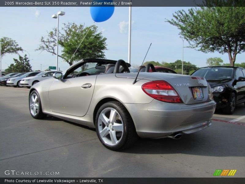  2005 SLK 350 Roadster Pewter Silver Metallic