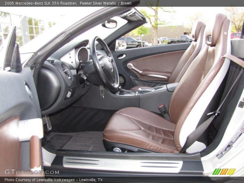  2005 SLK 350 Roadster Brown Interior