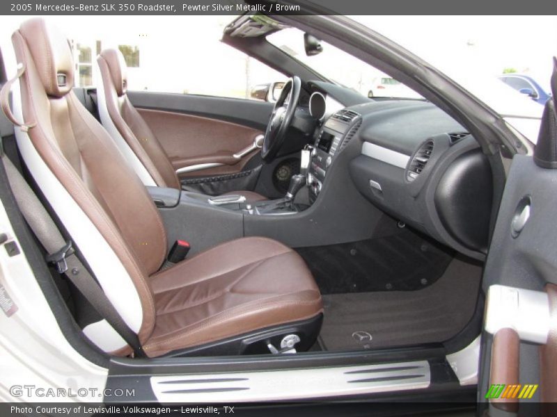  2005 SLK 350 Roadster Brown Interior