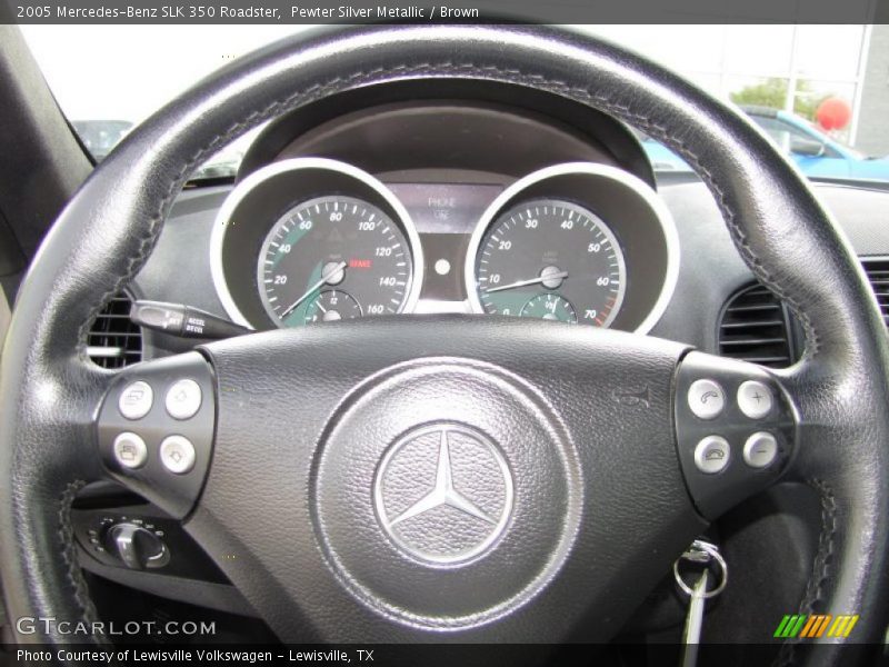Controls of 2005 SLK 350 Roadster