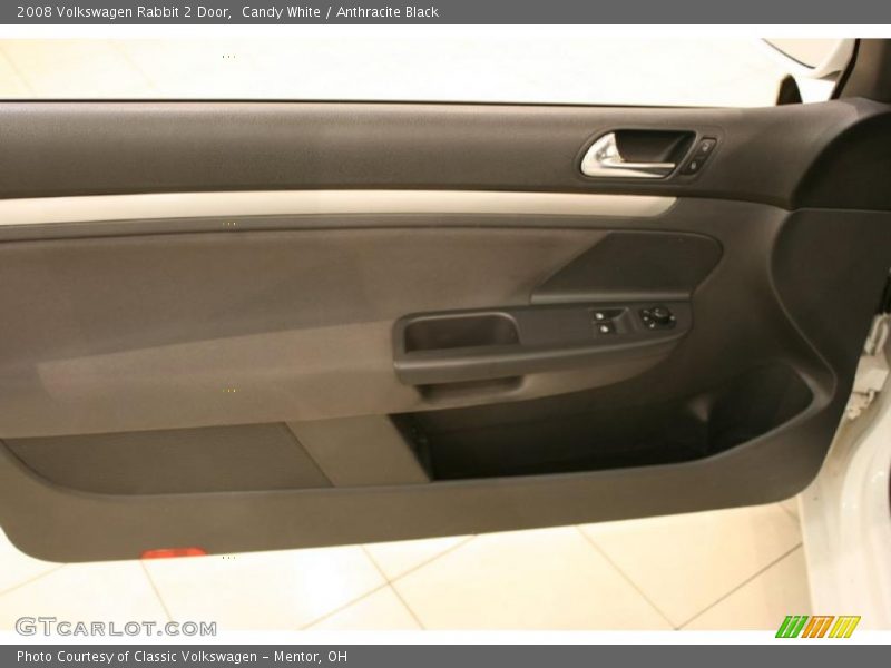 Candy White / Anthracite Black 2008 Volkswagen Rabbit 2 Door