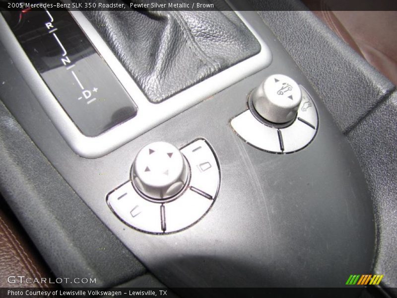 Controls of 2005 SLK 350 Roadster