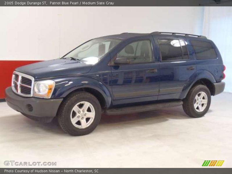 Patriot Blue Pearl / Medium Slate Gray 2005 Dodge Durango ST