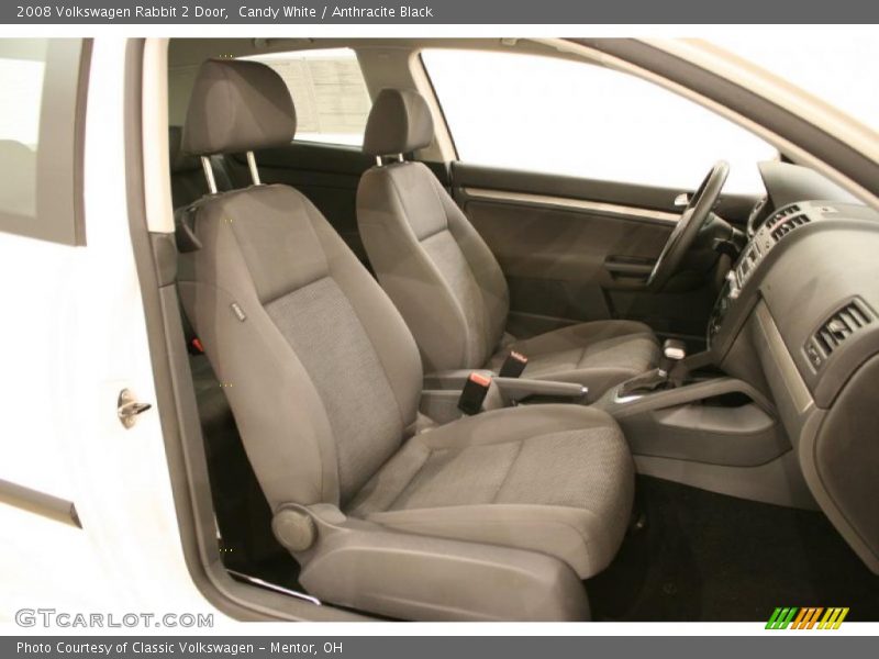 Candy White / Anthracite Black 2008 Volkswagen Rabbit 2 Door
