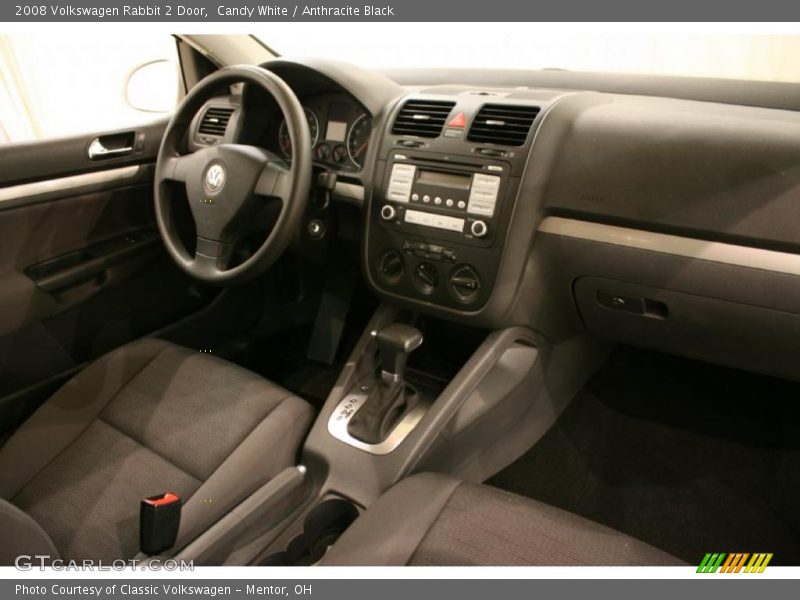 Candy White / Anthracite Black 2008 Volkswagen Rabbit 2 Door