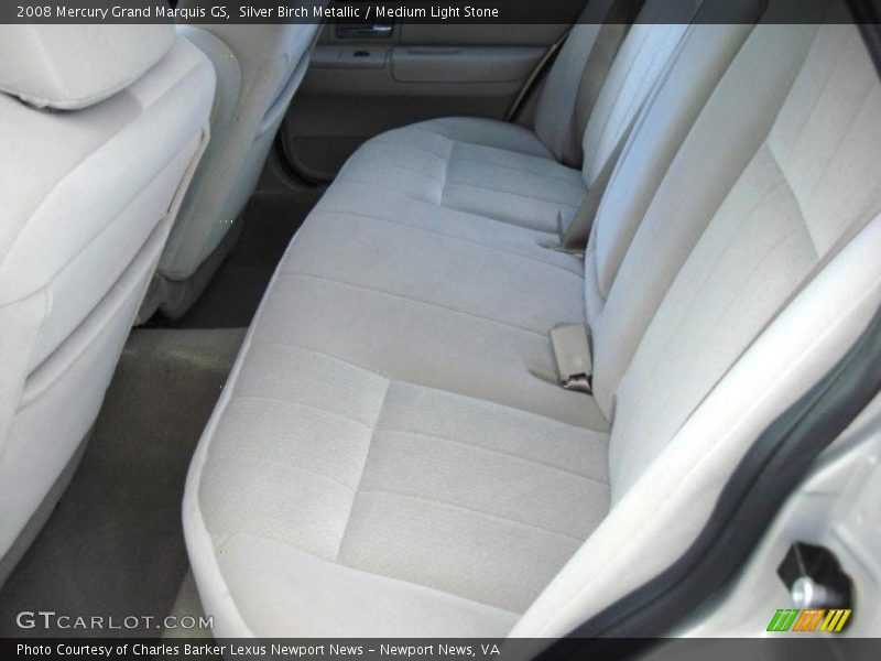 Silver Birch Metallic / Medium Light Stone 2008 Mercury Grand Marquis GS