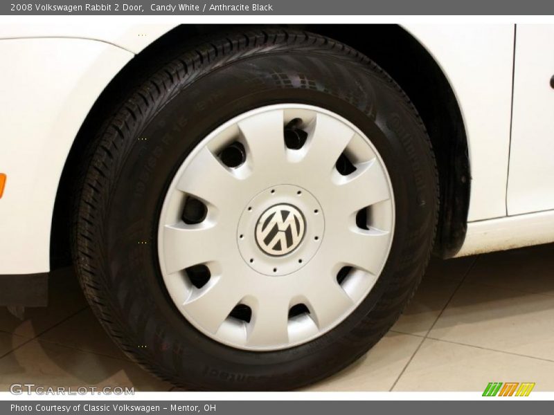 Candy White / Anthracite Black 2008 Volkswagen Rabbit 2 Door