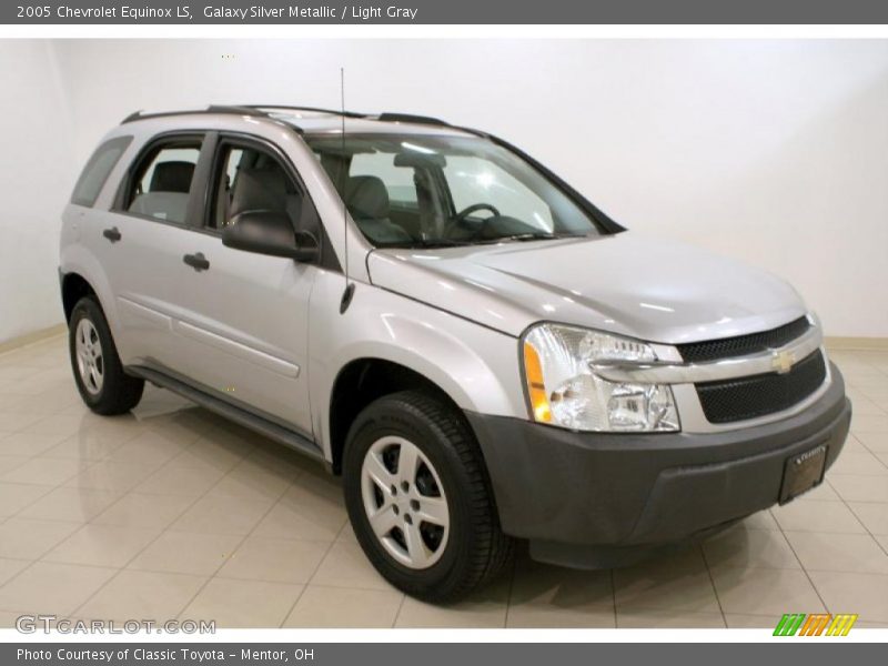 Galaxy Silver Metallic / Light Gray 2005 Chevrolet Equinox LS