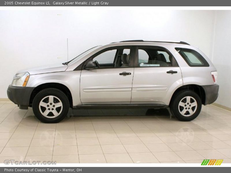 Galaxy Silver Metallic / Light Gray 2005 Chevrolet Equinox LS