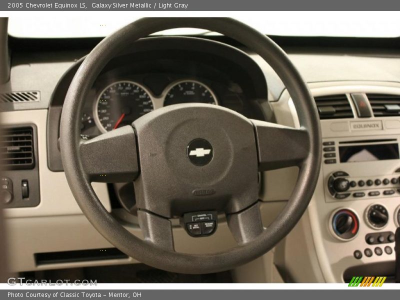 Galaxy Silver Metallic / Light Gray 2005 Chevrolet Equinox LS