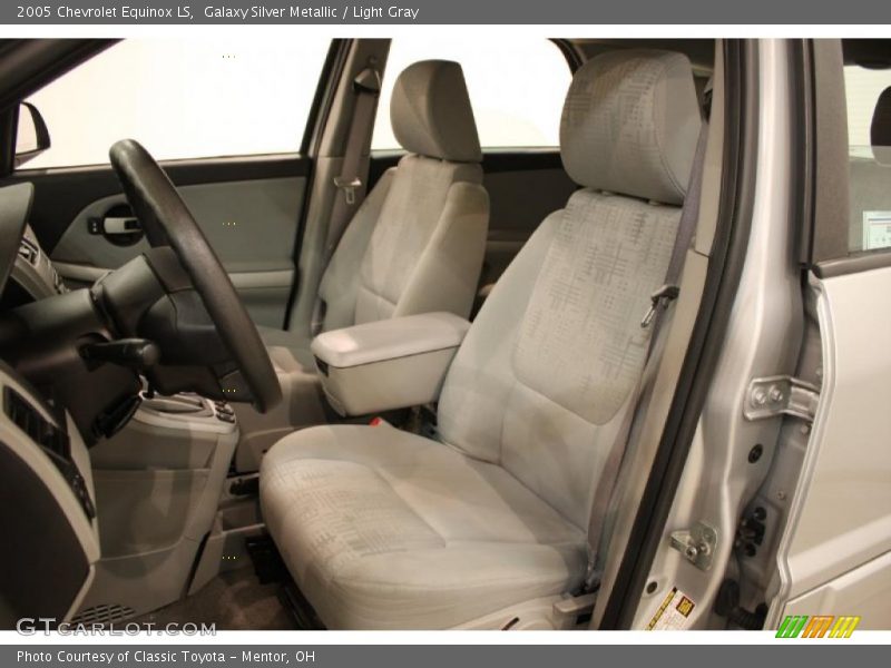 Galaxy Silver Metallic / Light Gray 2005 Chevrolet Equinox LS