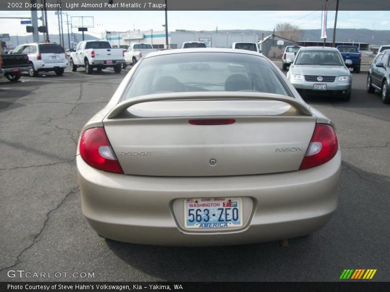 Light Almond Pearl Metallic / Taupe 2002 Dodge Neon