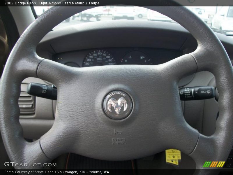 Light Almond Pearl Metallic / Taupe 2002 Dodge Neon