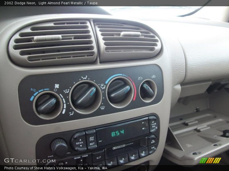 Controls of 2002 Neon 