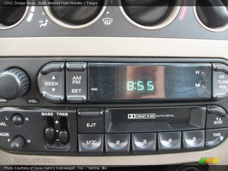 Controls of 2002 Neon 