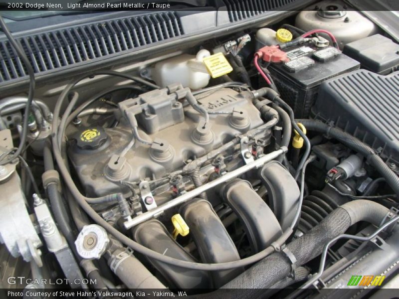  2002 Neon  Engine - 2.0 Liter SOHC 16-Valve 4 Cylinder