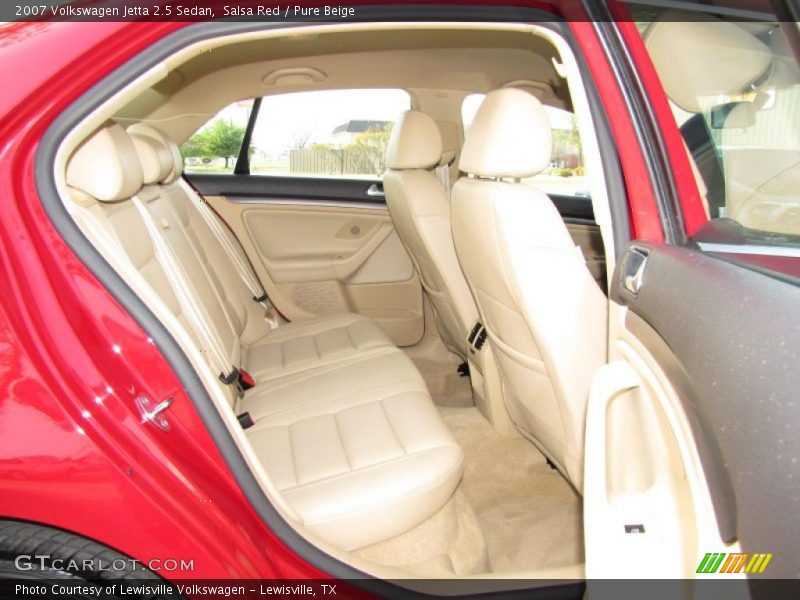 Salsa Red / Pure Beige 2007 Volkswagen Jetta 2.5 Sedan