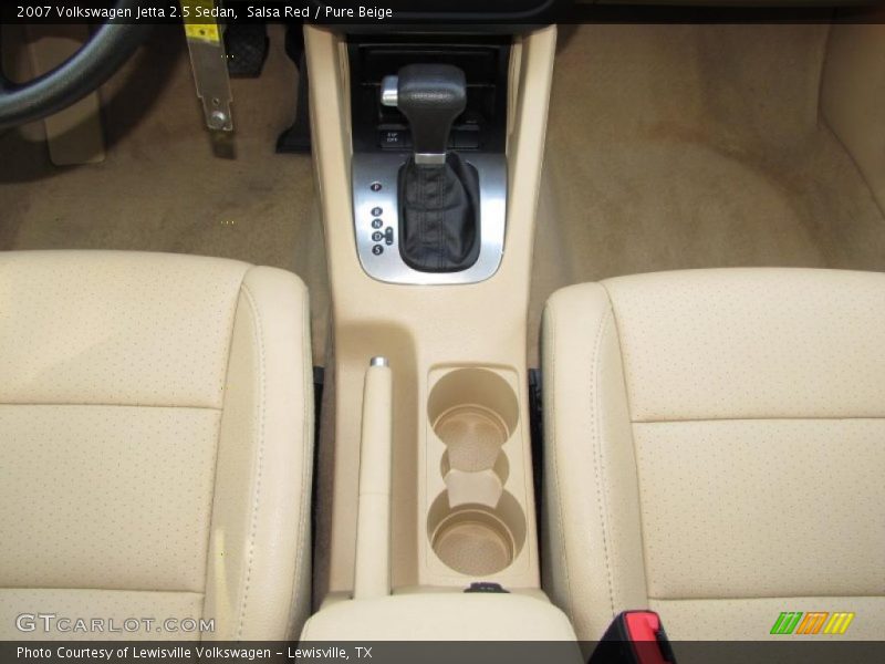 Salsa Red / Pure Beige 2007 Volkswagen Jetta 2.5 Sedan