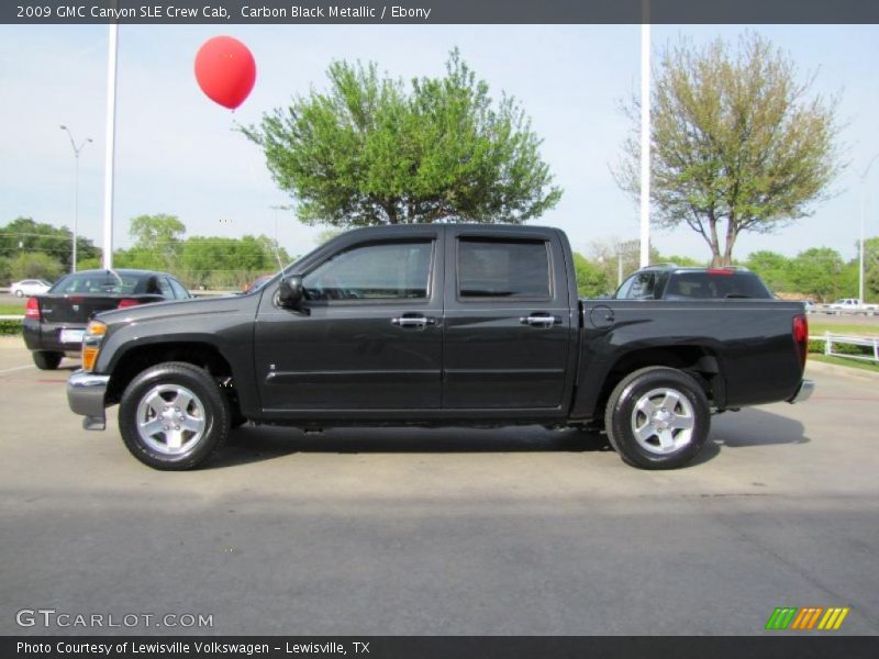  2009 Canyon SLE Crew Cab Carbon Black Metallic