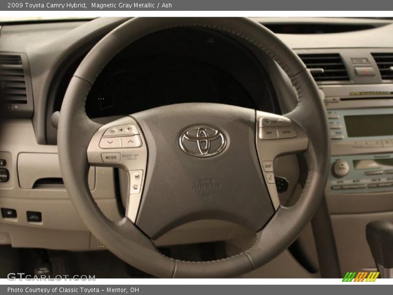 Magnetic Gray Metallic / Ash 2009 Toyota Camry Hybrid