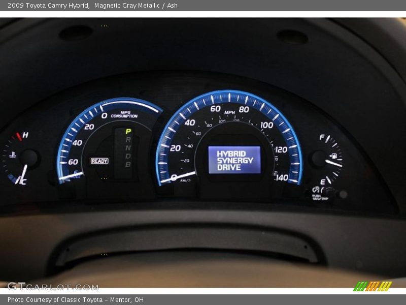 Magnetic Gray Metallic / Ash 2009 Toyota Camry Hybrid
