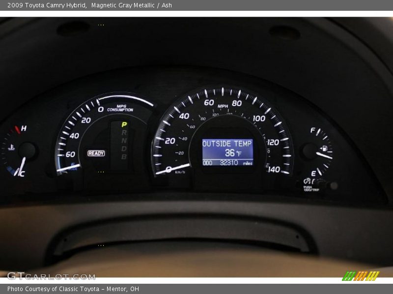 Magnetic Gray Metallic / Ash 2009 Toyota Camry Hybrid